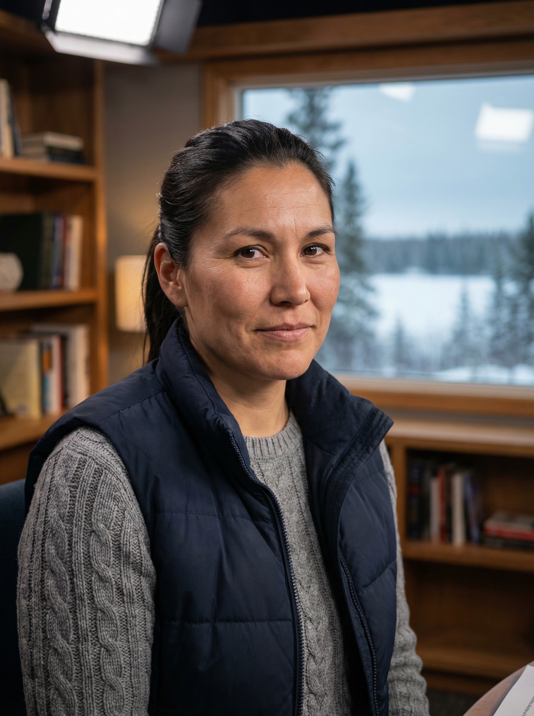 Marla Spence — "Hub of the North" correspondent