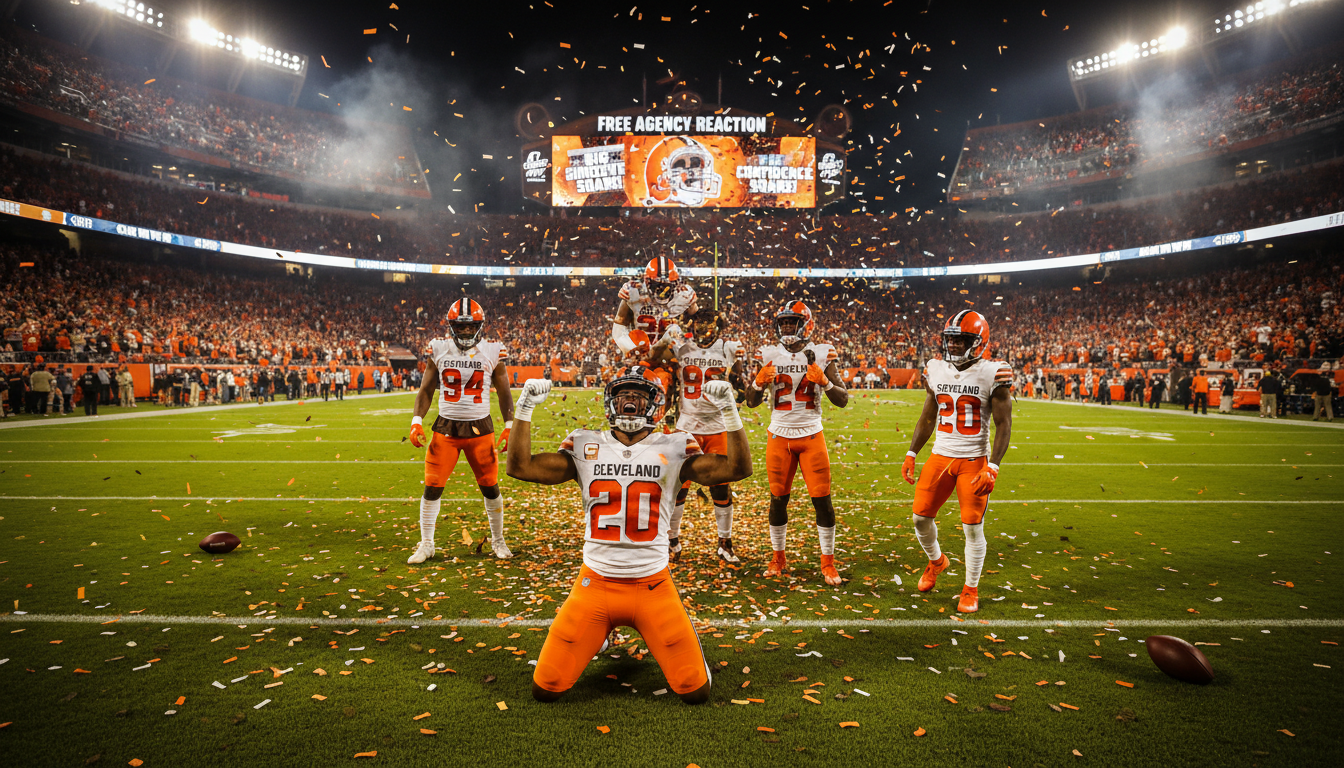 Cleveland Browns Free Agency Reaction — Cleveland