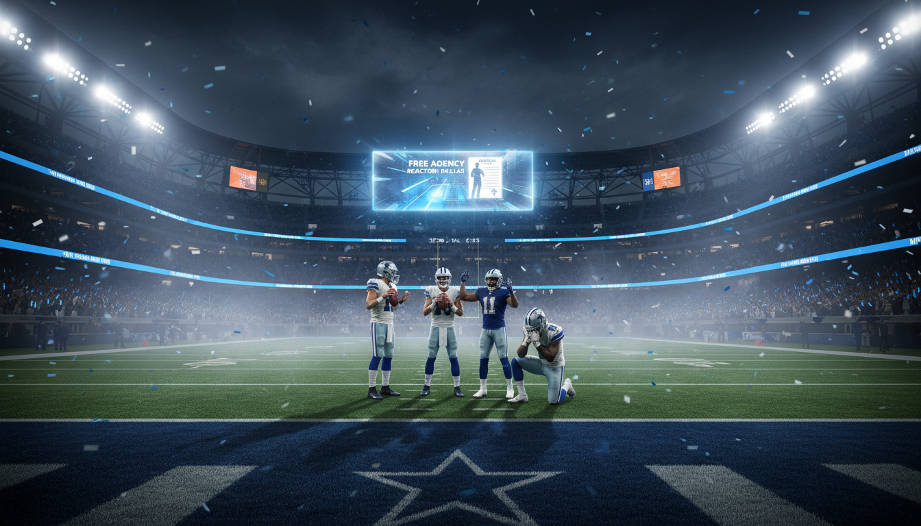 Dallas Cowboys Free Agency Reaction — Dallas