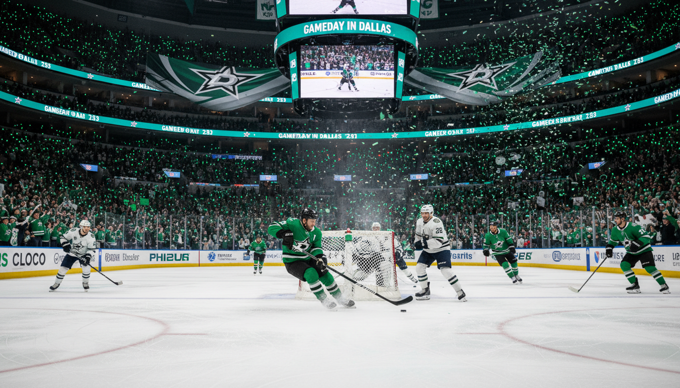 Dallas Stars Fan Pulse — Gameday in Dallas