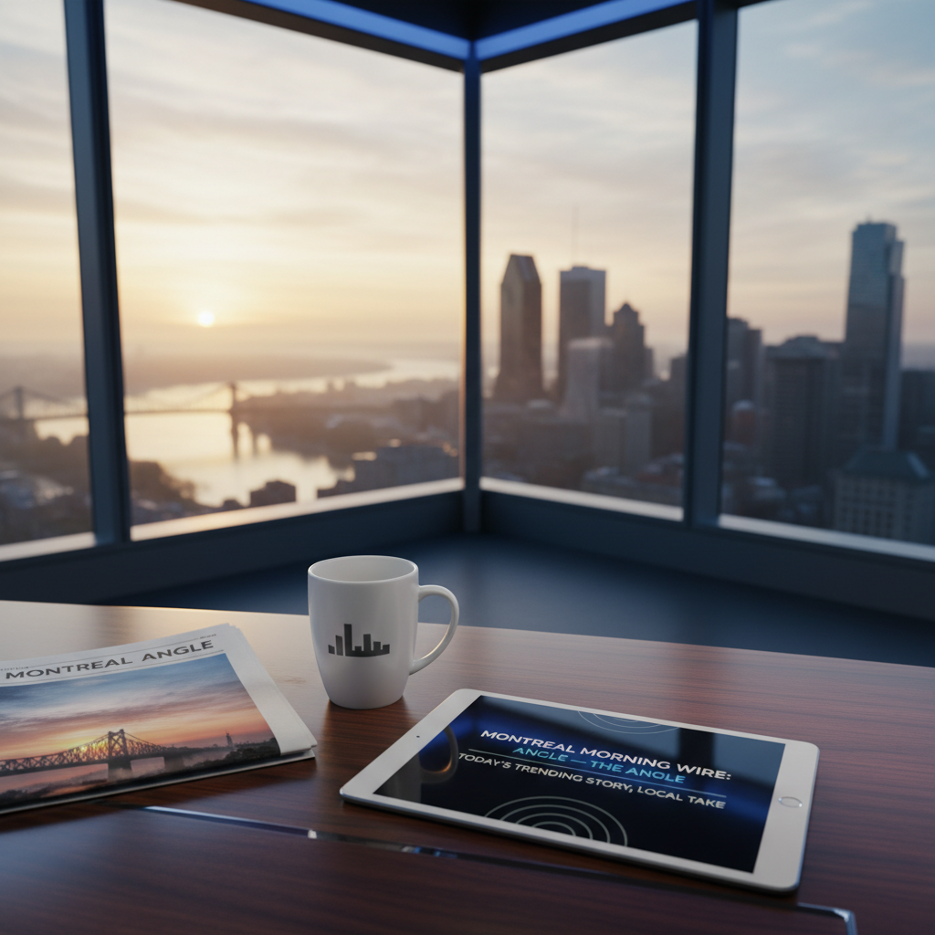 Montreal Morning Wire: The Angle — Today's Trending Story, Local Take