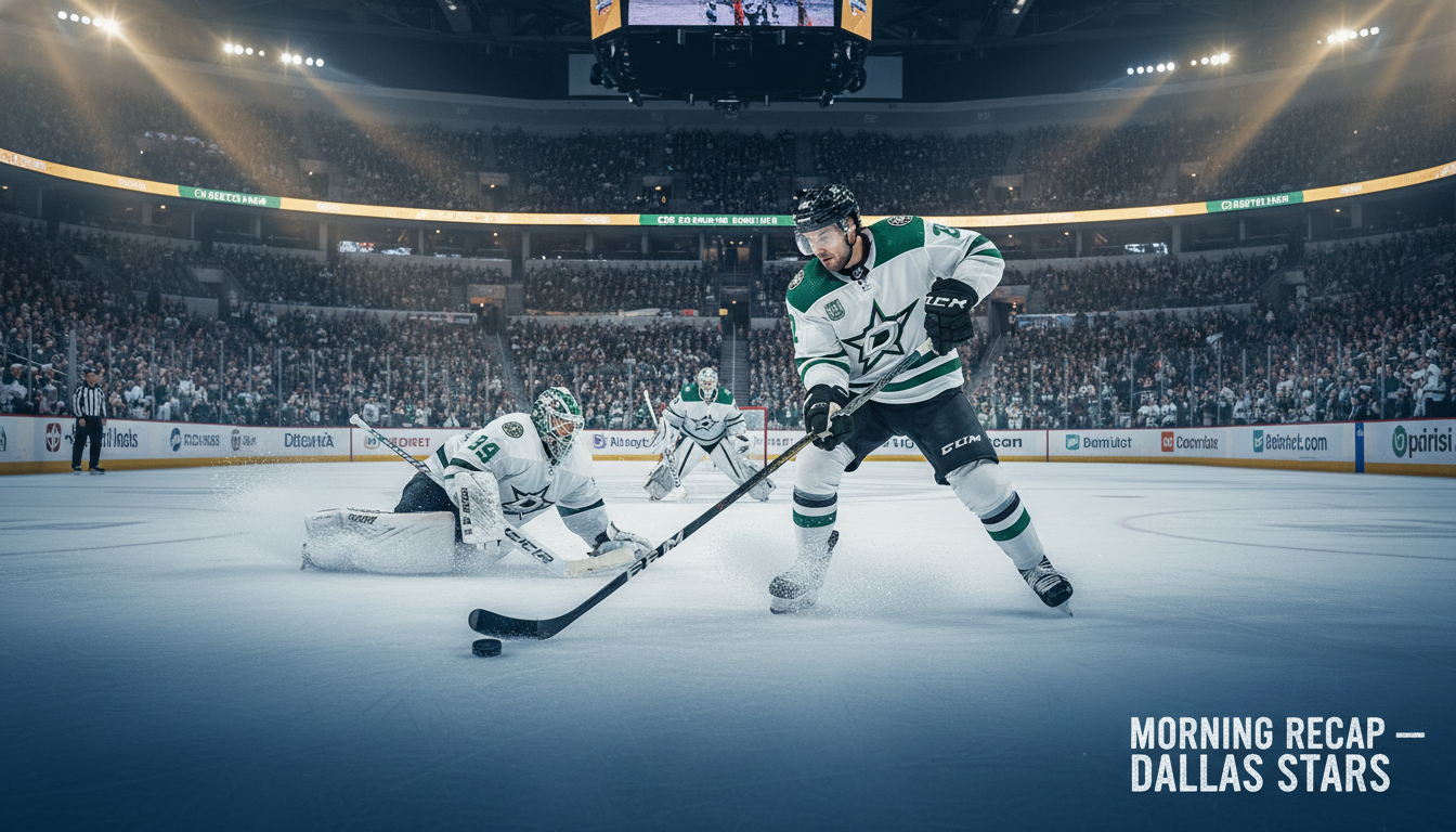 Morning Recap — Dallas Stars