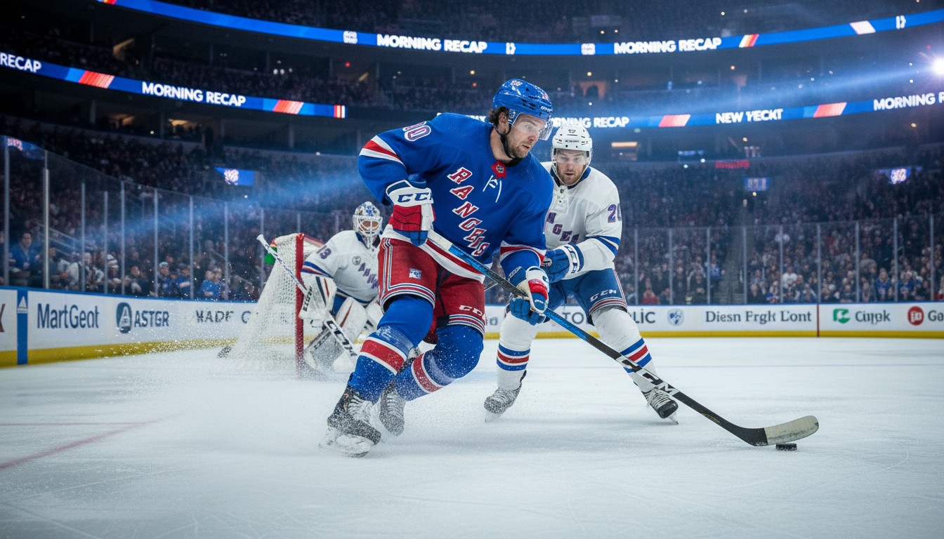 Morning Recap — New York Rangers