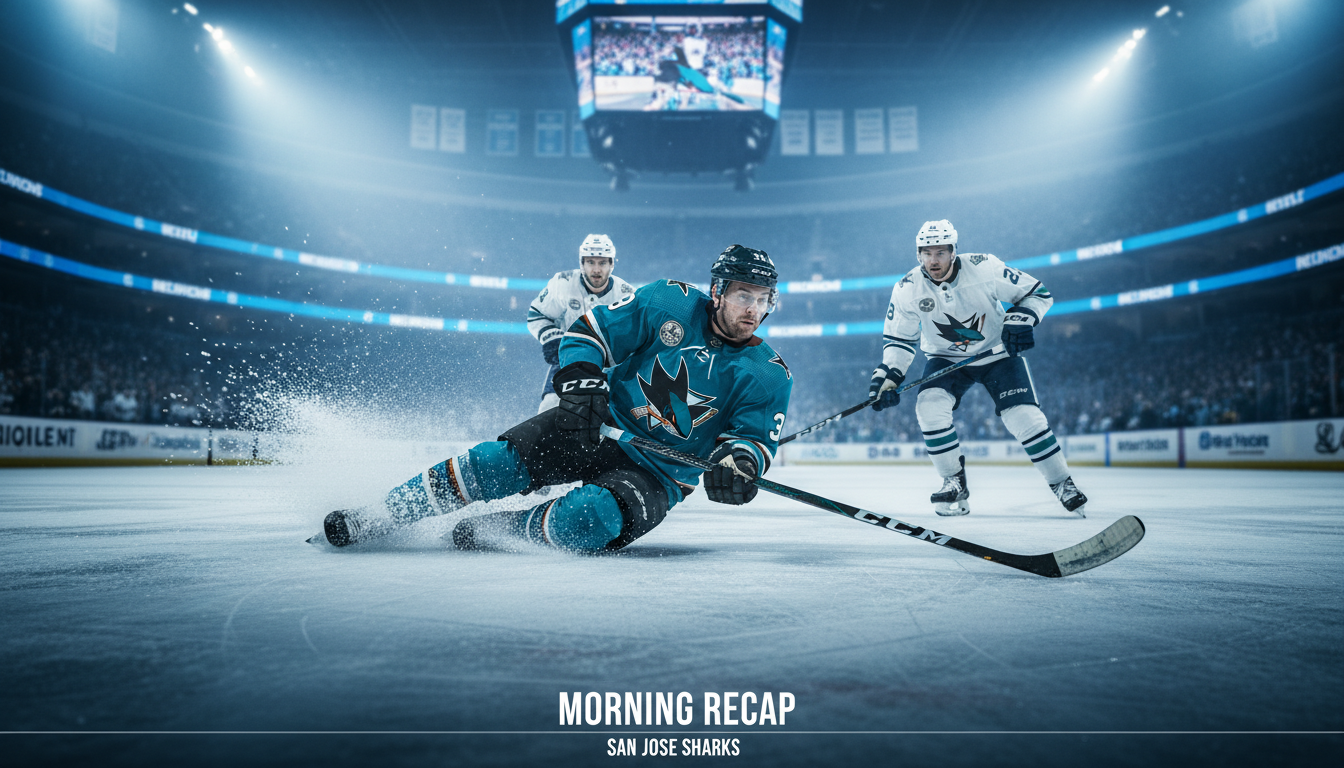 Morning Recap — San Jose Sharks