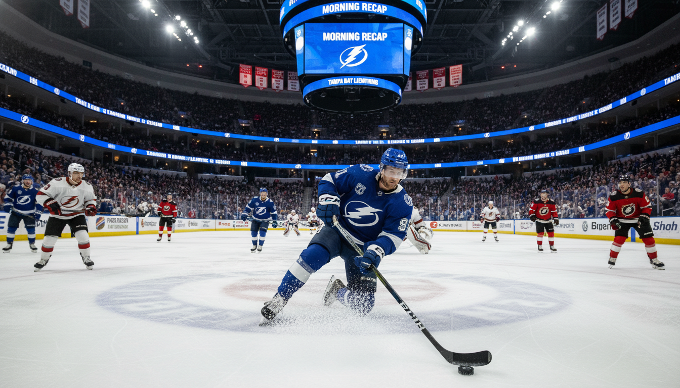 Morning Recap — Tampa Bay Lightning