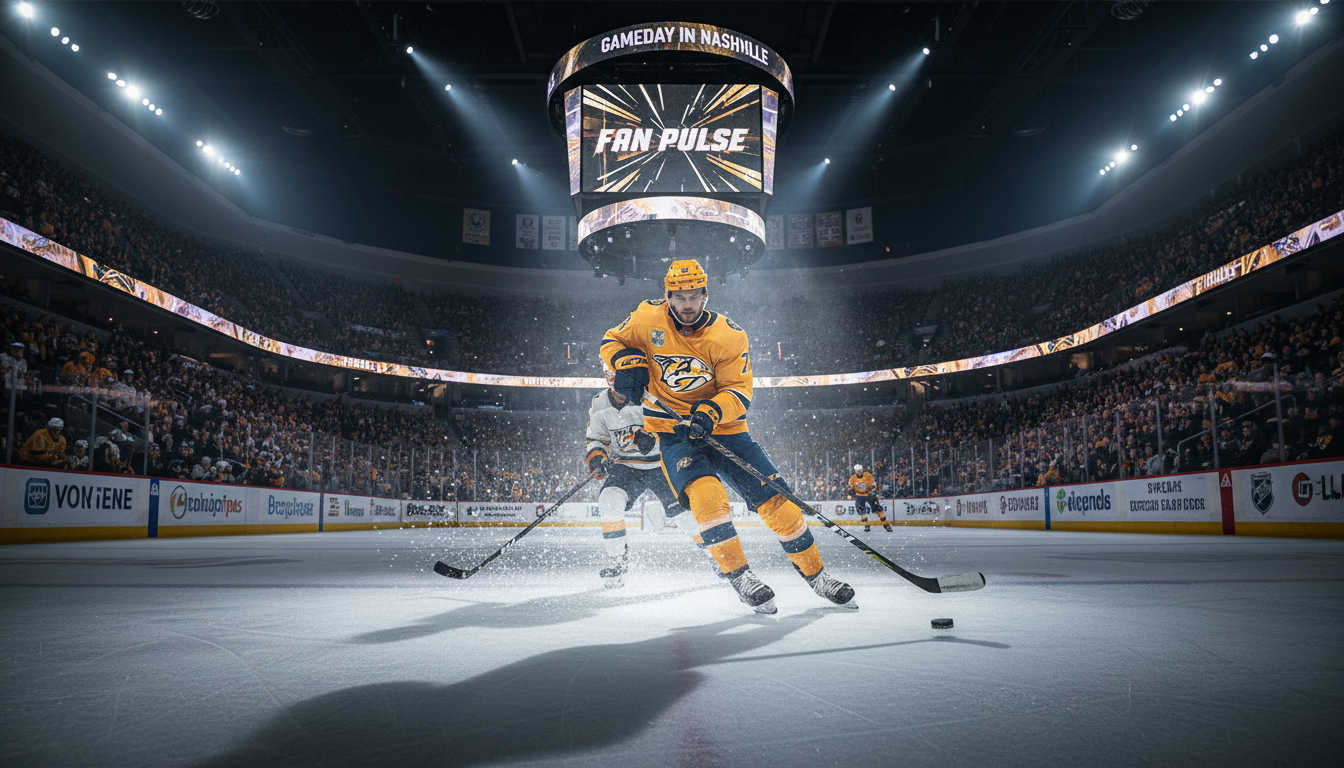 Nashville Predators Fan Pulse — Gameday in Nashville