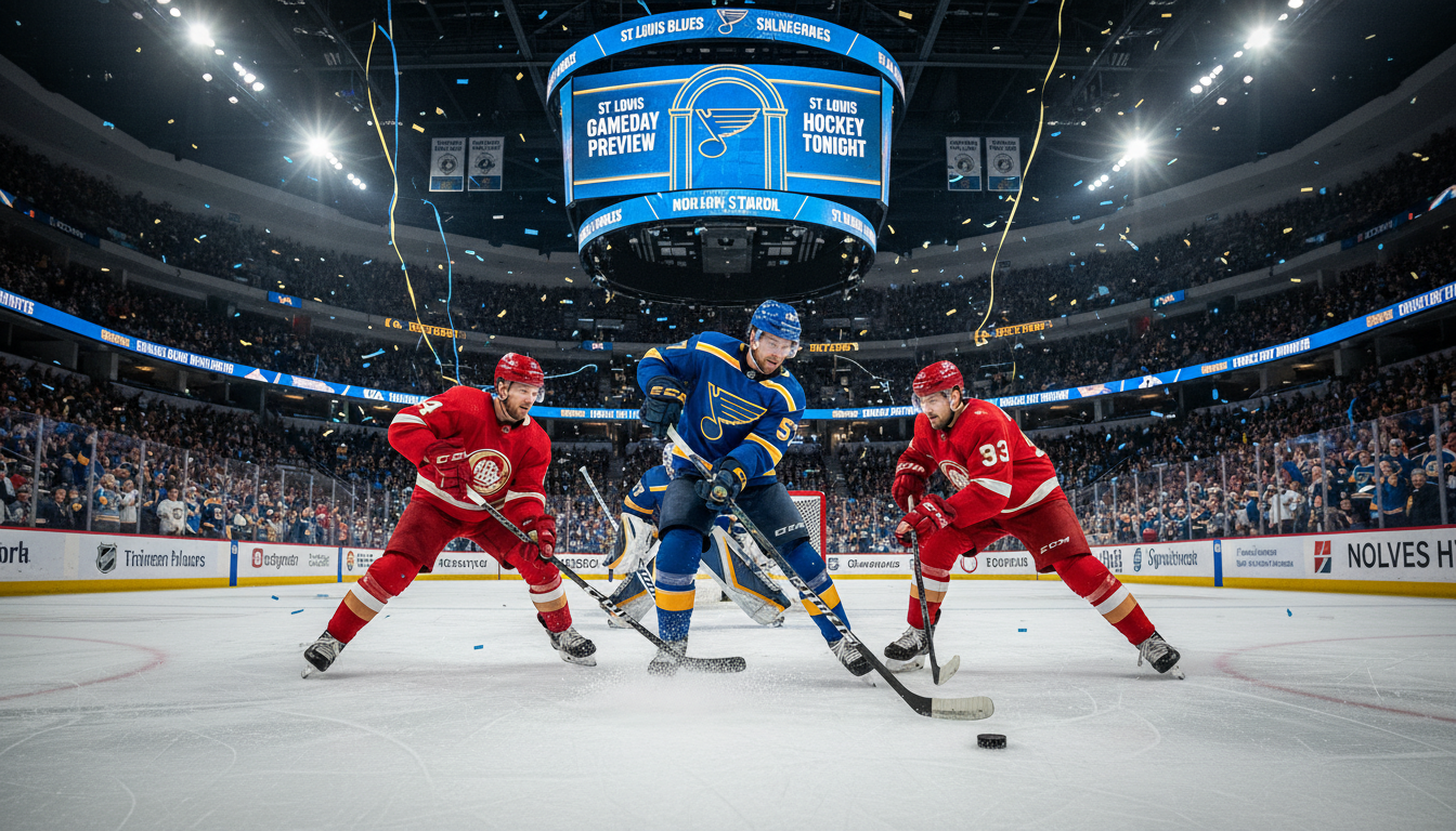 St. Louis Blues Gameday Preview — St. Louis Hockey Tonight