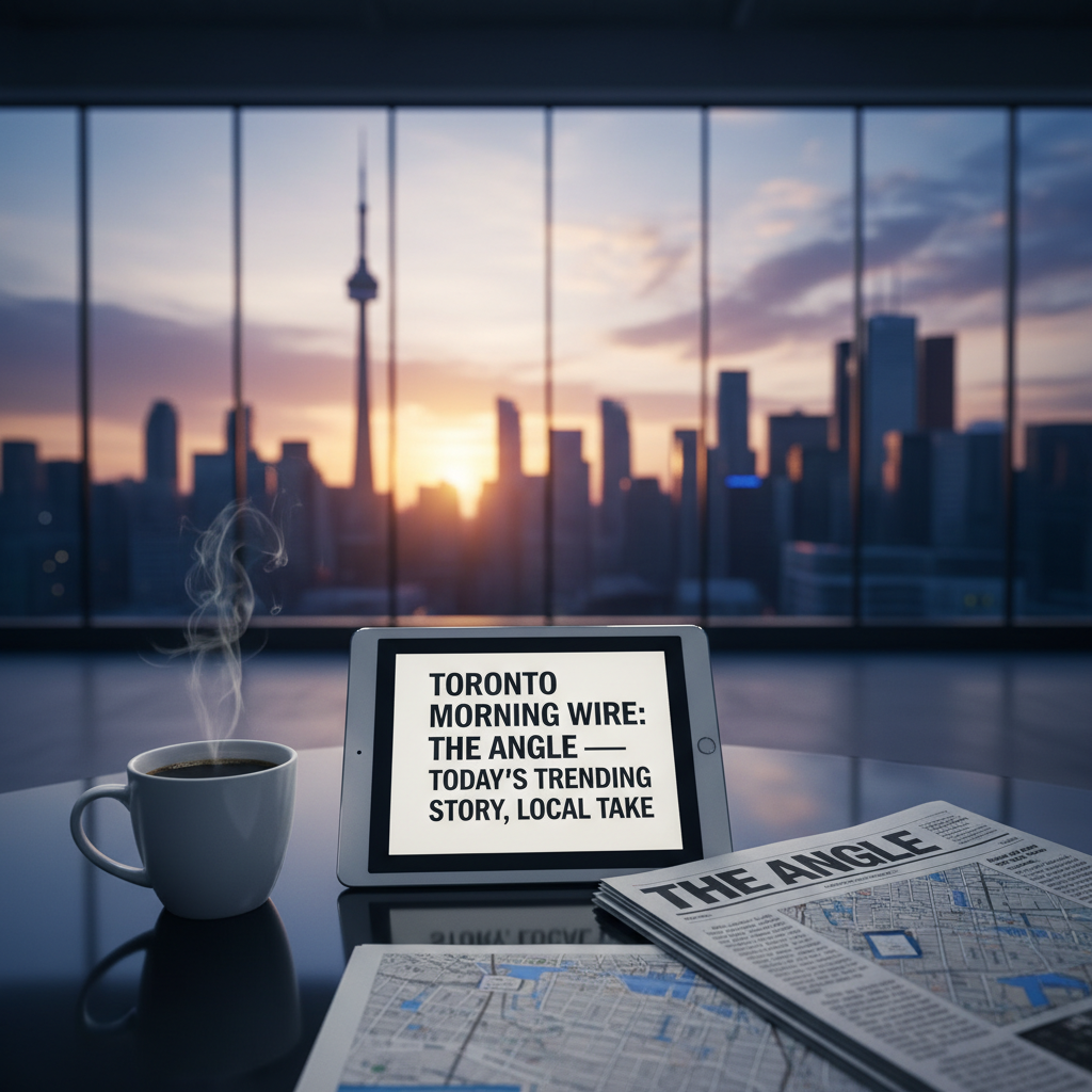 Toronto Morning Wire: The Angle — Today's Trending Story, Local Take