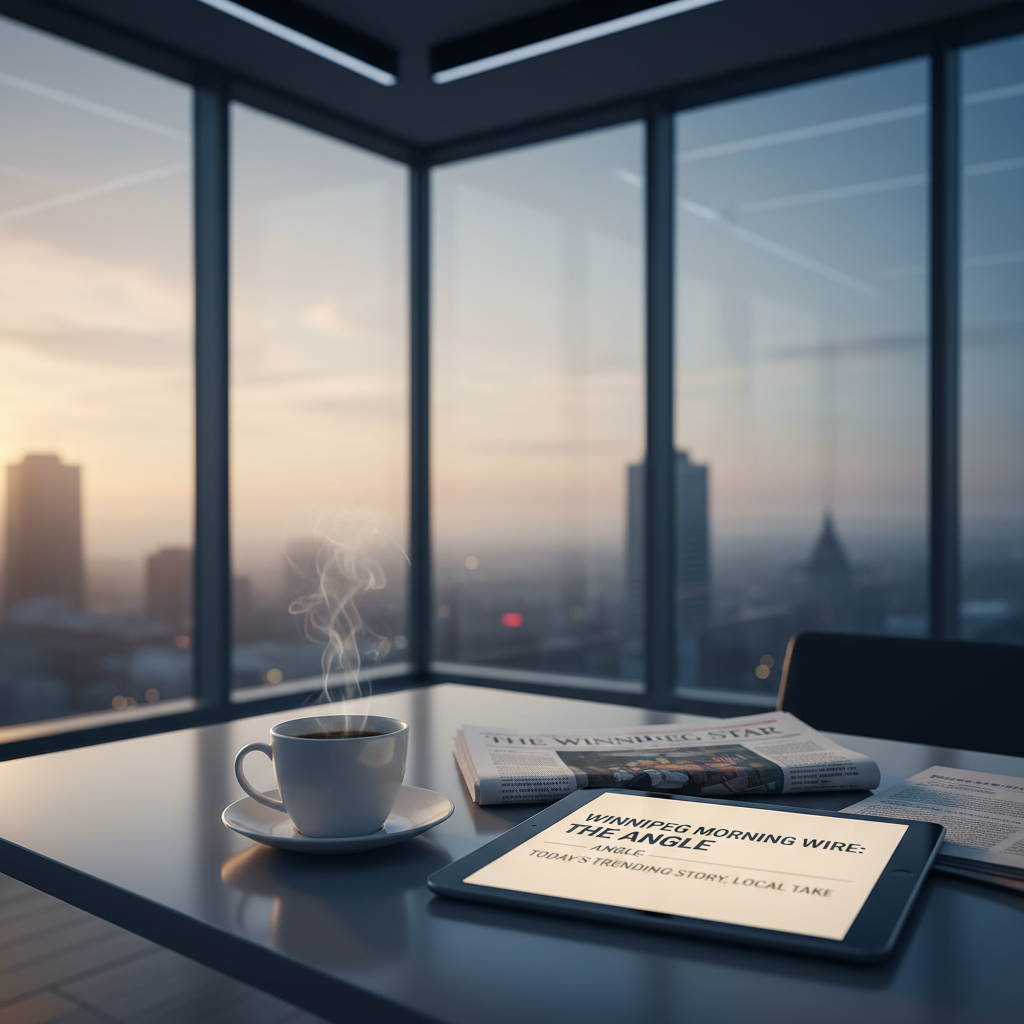 Winnipeg Morning Wire: The Angle — Today's Trending Story, Local Take