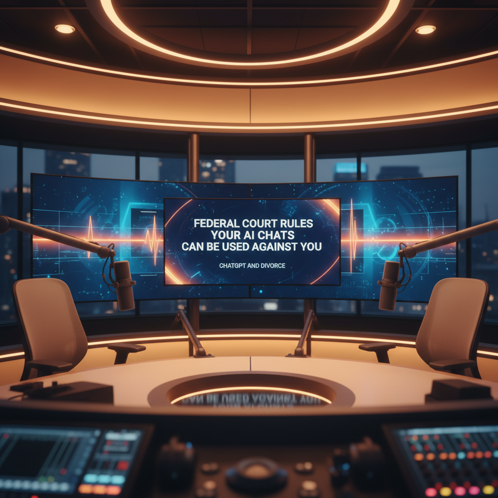 ChatGPT and Divorce: Federal Court Rules Your AI Chats Can Be Used Against You