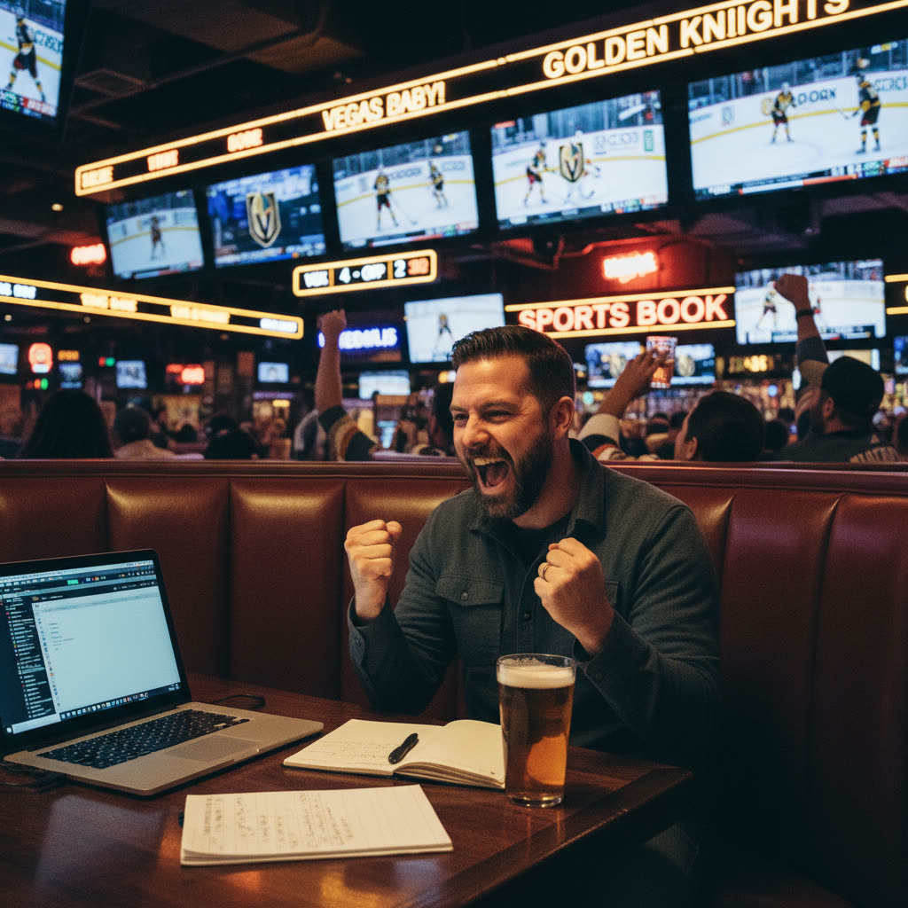 Dorofeyev goes off — 2 goals and an assist as Knights blank Hawks 4-0